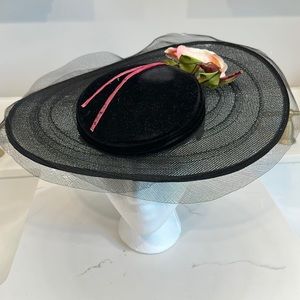 Vintage Gene Doris New York wide brim woman’s hat.